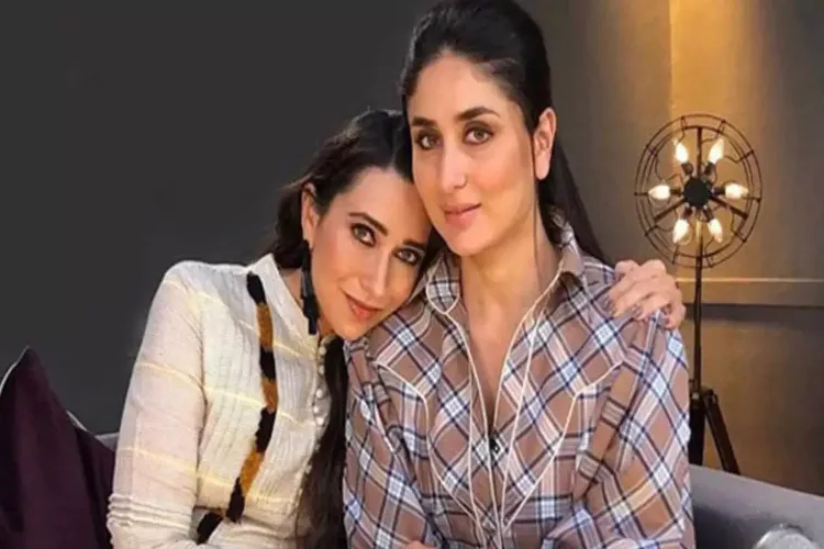 Actors Karisma Kapoor and Kareena Kapoor Khan