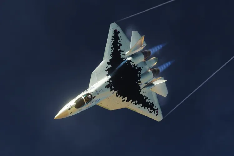 Su-57 fifth-generation fighter jet