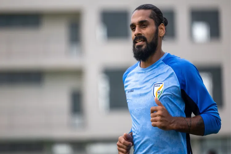 Indian defender Sandesh Jhingan
