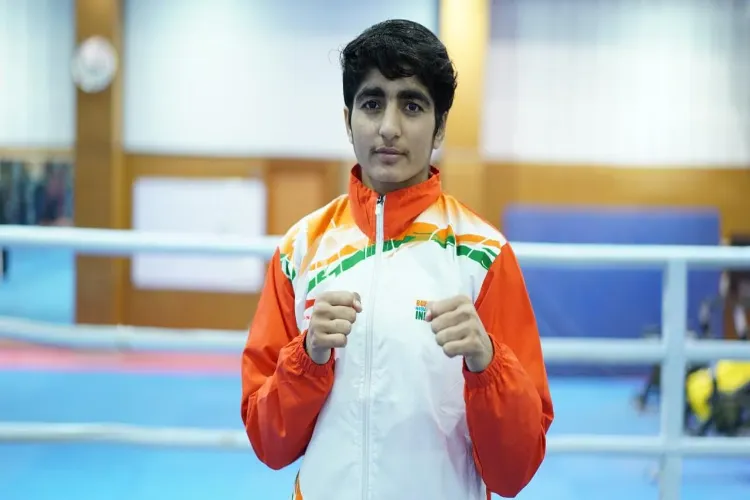 Indian Boxer Meenakshi Hooda 