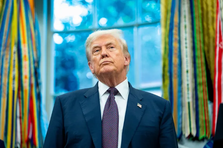 US President Donald Trump 