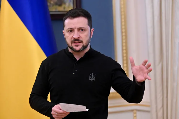 Ukrainian President Volodymyr Zelenskyy