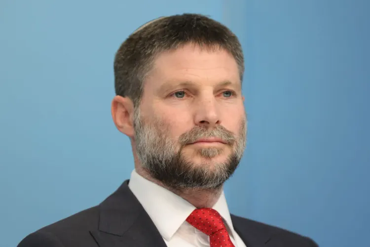 Israel's Finance Minister Bezalel Smotrich