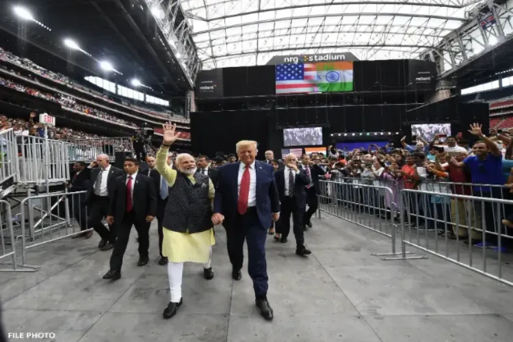 US President Donald Trump and Prime Minister Narendra Modi (File)