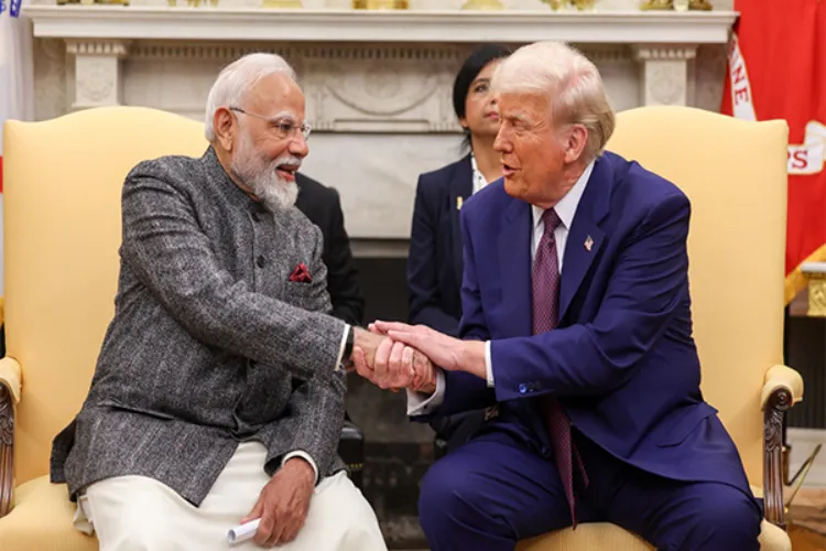 US President Donald Trump and Prime Minister Narendra Modi 