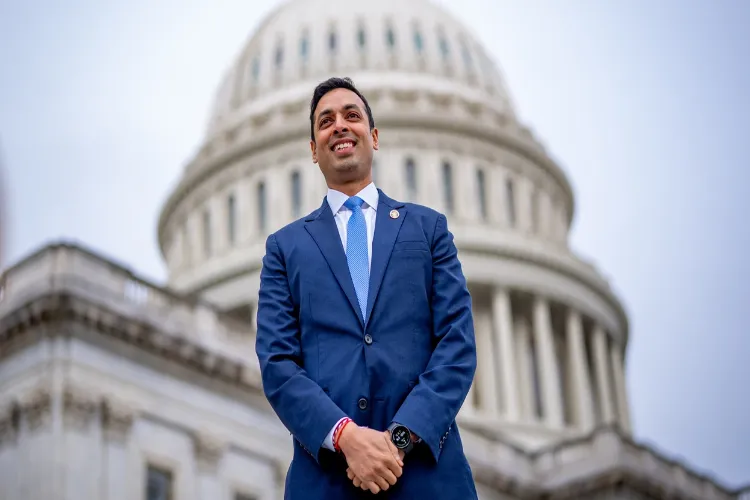 Indian-American Congressman Suhas Subramanyam 