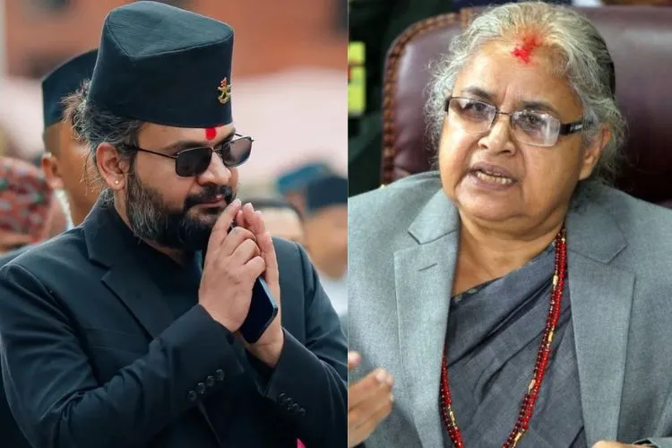 Kathmandu Mayor Balendra Shah and Chief Justice of Nepal, Sushila Karki