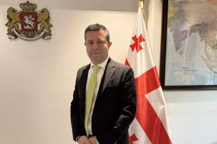 Ambassador of Georgia to India, Vakhtang Jaoshvili