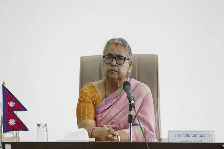 Prime Minister Of Nepal Sushila karki