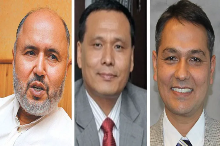 Kulman Ghising, Om Prakash Aryal and Rameshwor Khanal