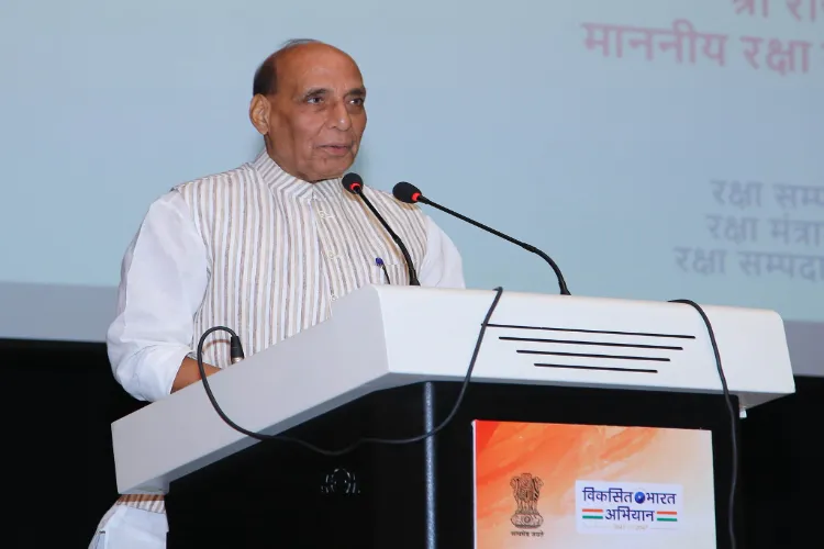 Defence Minister Rajnath Singh