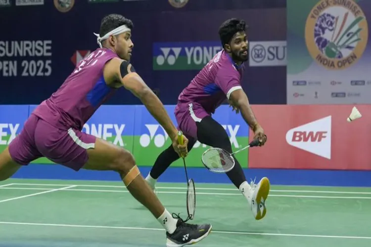 Satwiksairaj Rankireddy and Chirag Shetty