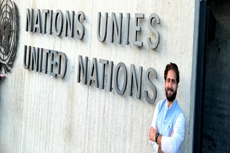 Javed Beigh at the UNHRC, GenevaIndian voice at UNHRC calls out Pakistan's role in cross-border terrorism