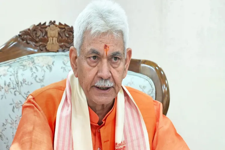 Jammu and Kashmir Lieutenant Governor Manoj Sinha