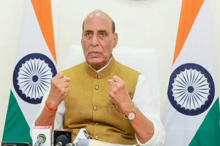 Defence Minister Rajnath Singh
