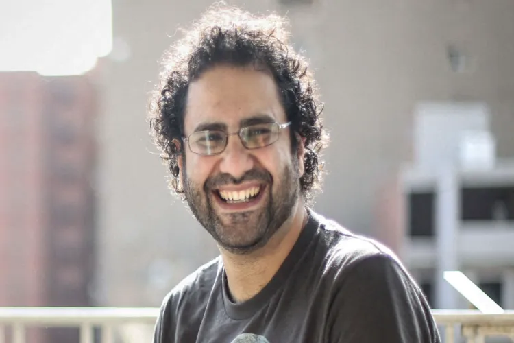 Egyptian activist Alaa Abd el-Fattah 