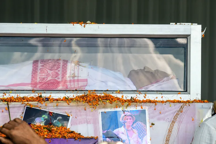 Zubeen Garg's body
