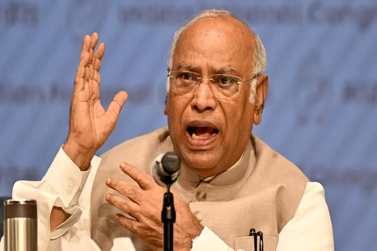 Congress President Mallikarjun Kharge 