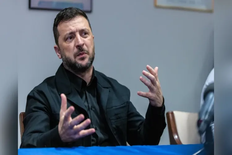 Ukrainian President Volodymyr Zelenskyy