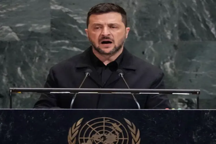 Ukrainian President Volodymyr Zelenskyy
