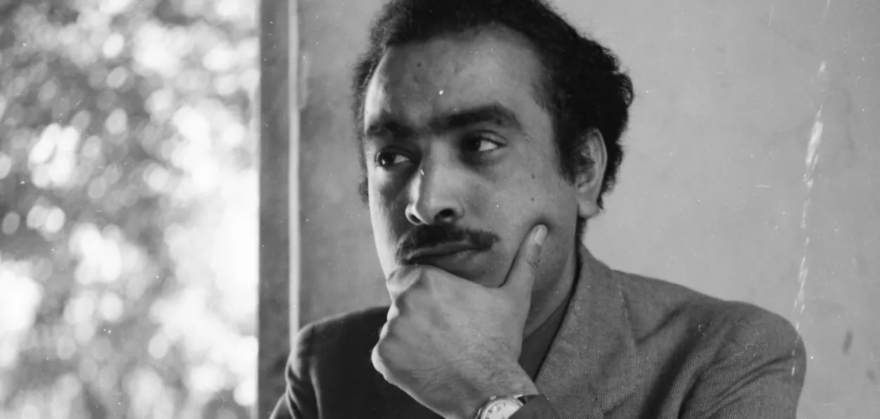 Painter poet G R Santosh