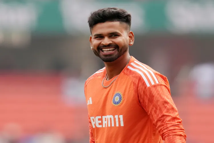 Senior India batter Shreyas Iyer 