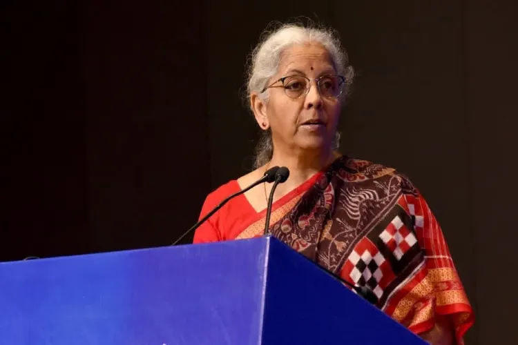 Union Finance Minister Nirmala Sitharaman