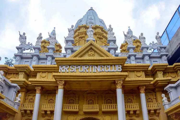 The Vatican themed Durga Puja Pandal in Ranchi