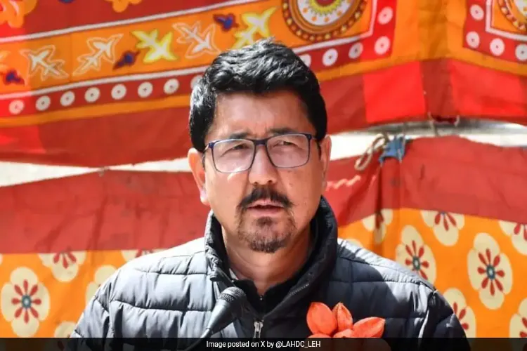 Tashi Gyalson, Ladakh Autonomous Hill Development Council (LAHDC) Chief Executive Councillor 