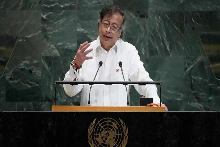 Colombian President Gustavo Petro