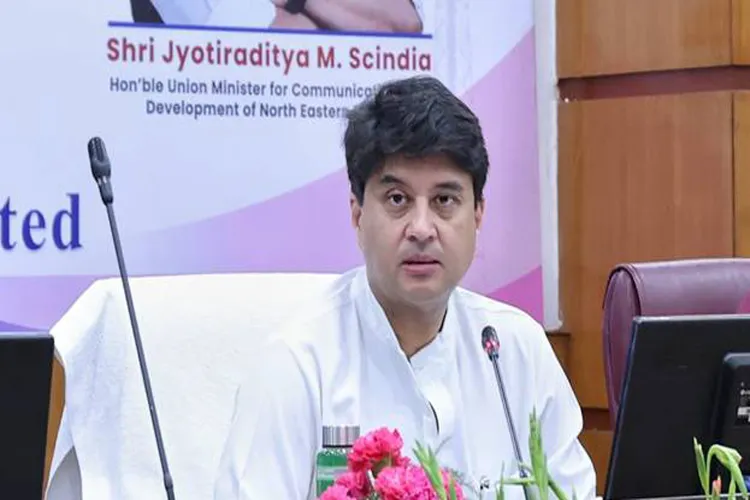 Union Minister for Communications and Development of North Eastern Region Jyotiraditya Scindia