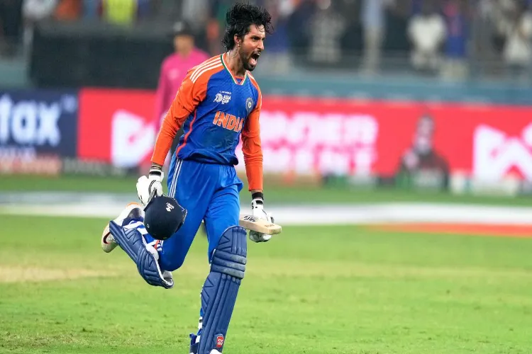 Cricketer Tilak Varma