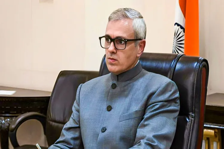 Jammu and Kashmir Chief Minister Omar Abdullah