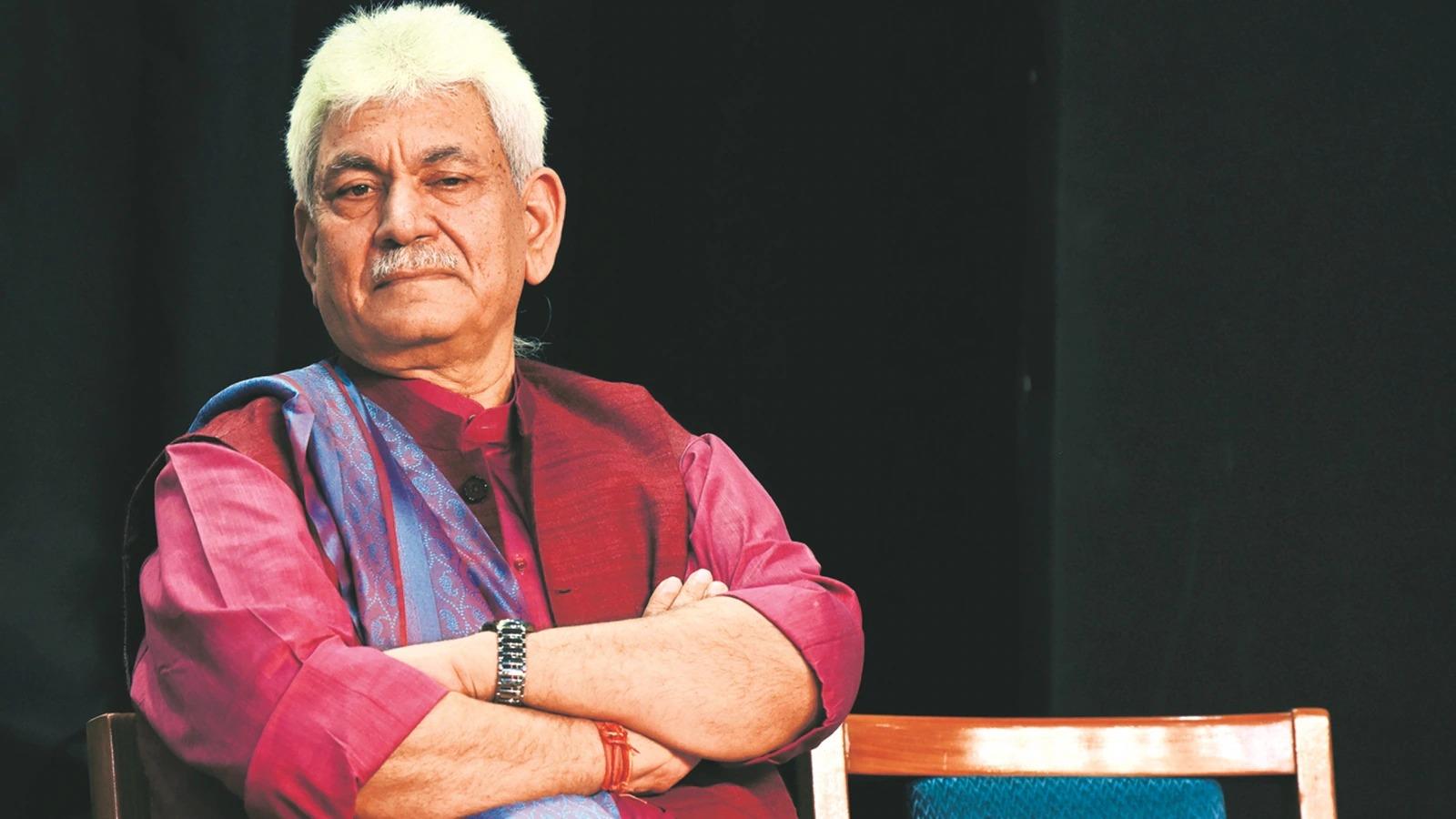Lieutenant Governor Manoj Sinha