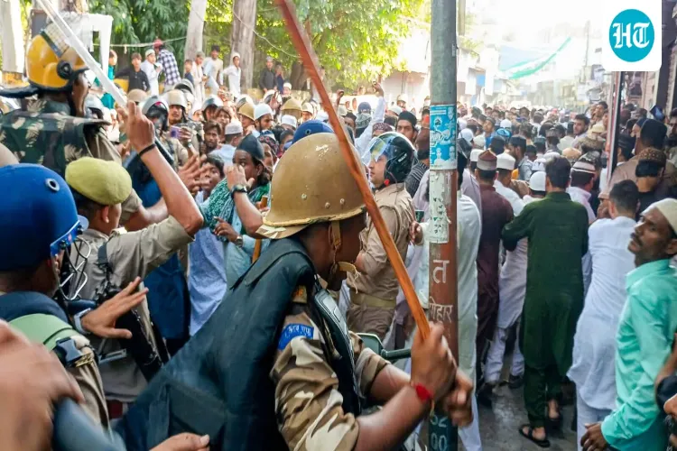 Representational image of violence in Bareilley