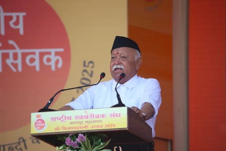 Rashtriya Swayamsevak Sangh Sarsanghchalak Mohan Bhagwat