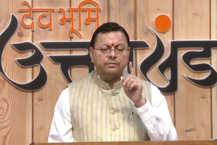 Uttarakhand Chief Minister Pushkar Singh Dhami