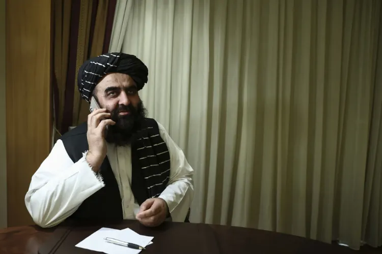 Afghanistan's Acting Foreign Minister Amir Khan Muttaqi