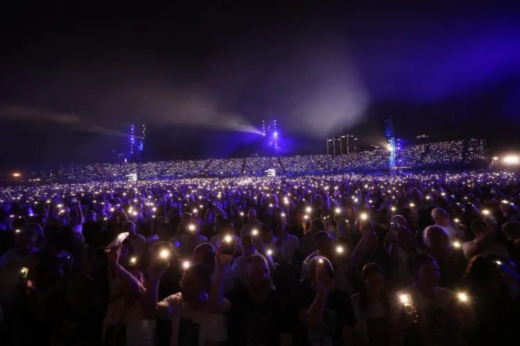 Rally in Tel Aviv in remembrance of the victims of October 7 terrorist attack victims (Courtesy: Times of Israel)