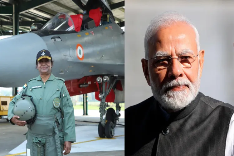 Prime Minister Narendra Modi and President Droupadi Murmu 