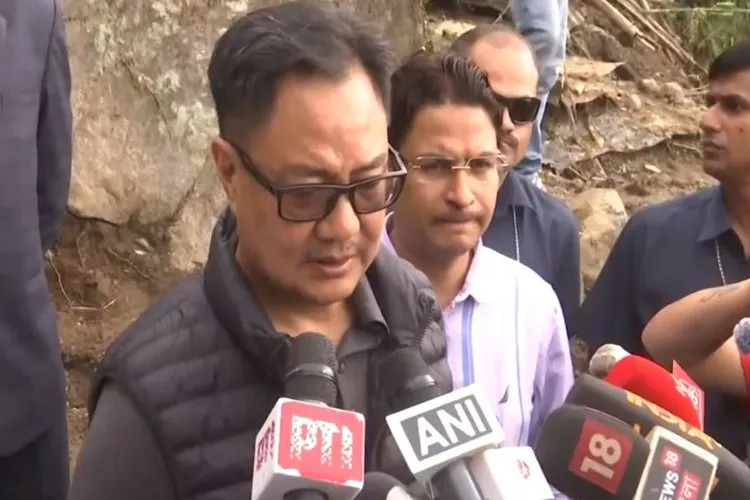 Rijiju urges West Bengal government to ramp up flood relief in Darjeeling