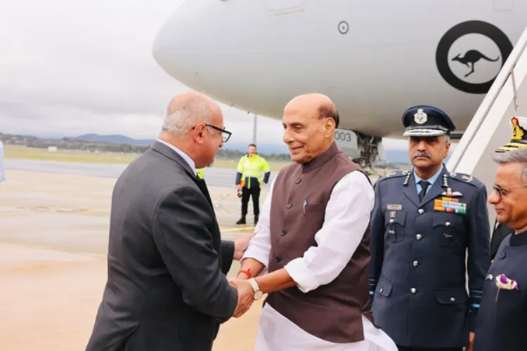 Rajnath Singh in Australia