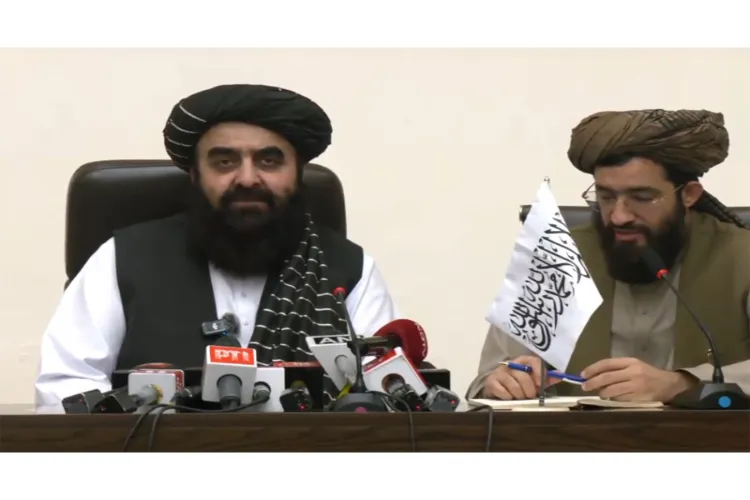 Afghanistan’s Foreign Minister Amir Khan Muttaqi 