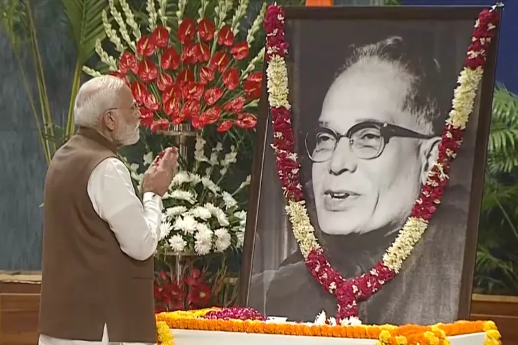 Prime Minister Narendra Modi, right, and Union Minister of Agriculture and Farmers Welfare Shivraj Singh Chouhan during the launch of various projects and schemes for agriculture and allied sectors, in New Delhi.