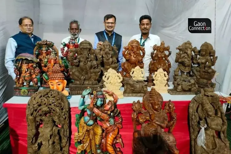 GI tagged  Kallakurichi wood carvings