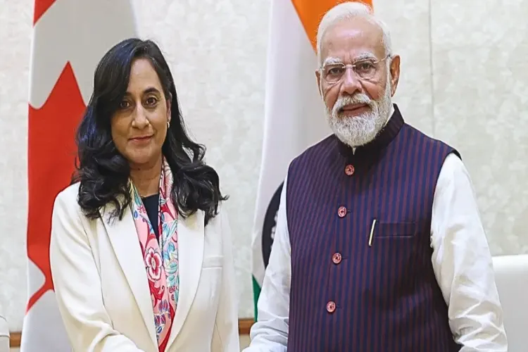 PM Modi meets Canadian FM