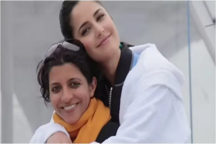 Actor Katrina Kaif with Director Zoya Akhtar