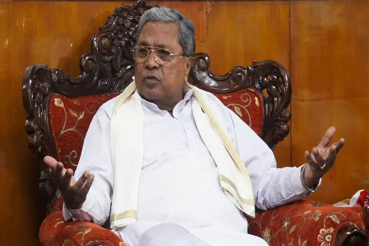 Karnataka CM Siddaramaiah