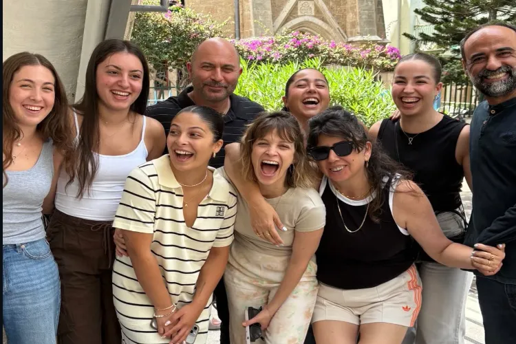 Team of popular serial Fauda who hosted five hostages on their set