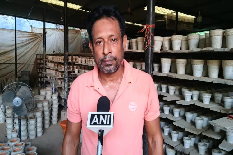 A Potter from Nandan Nagar, tripura